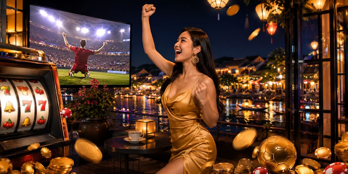 Không gian giải trí trực tuyến tại Hội An với giao diện cá cược trên điện thoại